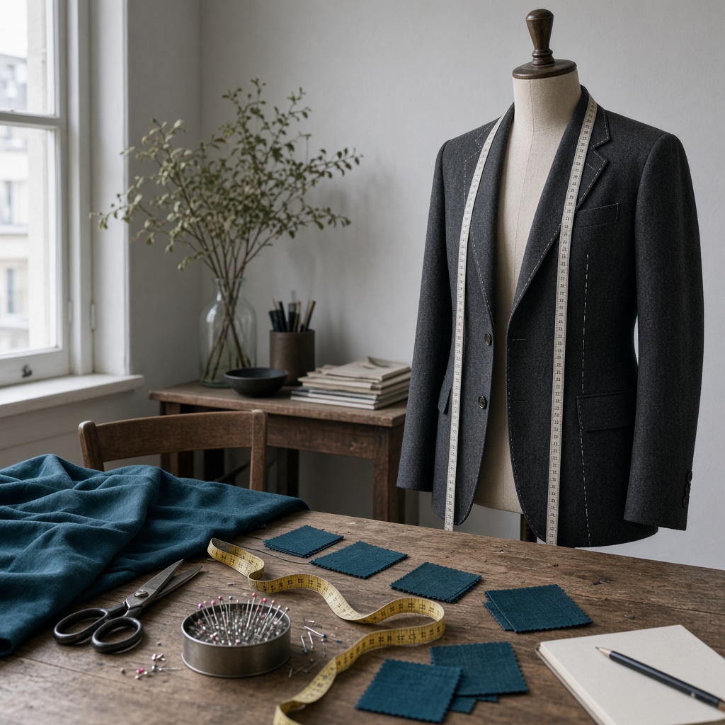 Anprobe und Atelierarbeit in der StyleeBuy Boutique